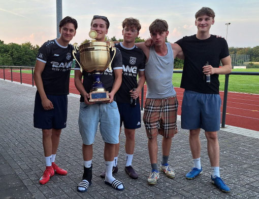 Sieger im 9-Meter-Schießen: Die Jungs der A-Jugend des SSV Heimerzheim. (Foto: SSV Heimerzheim)