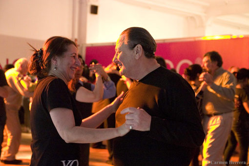 CLASE PRINCIPIANTES: JORGE MANGANELLI-VERONICA FELICI, FESTIVAL DE TANGO 2009