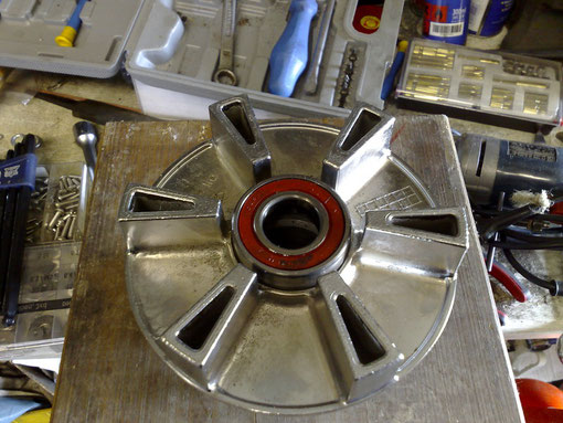 Pulleyaufnahme andere Seite