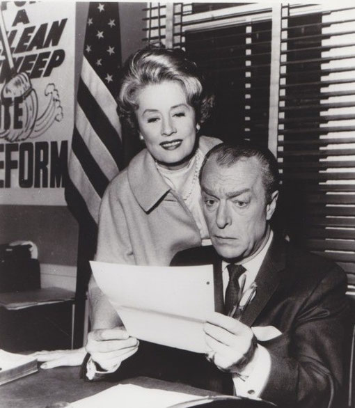 with Staats Cotsworth in "Go Fight City Hall"