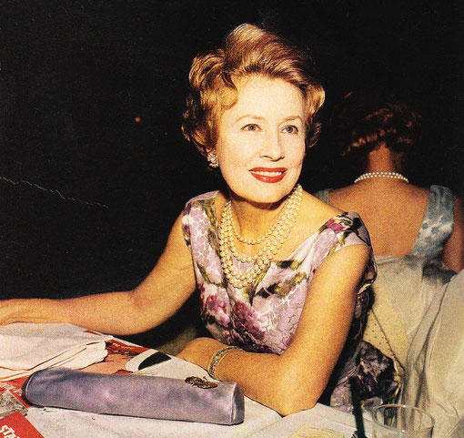 Fund-Raiser - Irene Dunne in 1966, the year after her husband died, when she devoted much of her time to volunteer work for the Republican Party and the Catholic Church
