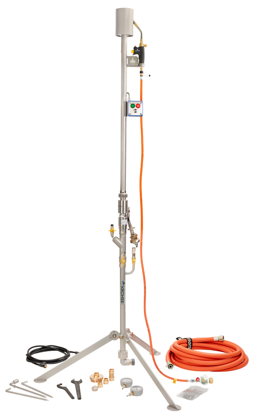 Torchère de gaz, Torcia di gas, Flaring device, Abfackeln, Restgas abfackeln, Erdgas abfackeln, Biogas abfackeln, Wasserstoff abfackeln, Restgas abbrennen, Gasfackel, Fackel für Erdgas, Fackel für Wasserstoff, Gasfackeln,  Mobile Gasfackel