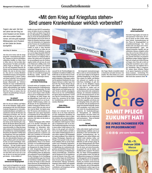 Artikel von Anton Dörig zum Thema Führung und der Notwendigkeit sie zu erneuern!