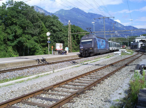 Bad Ragaz am 18. Juli 2008 mit dem IR 784