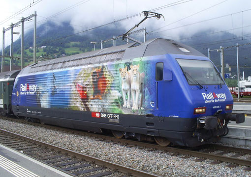 IR 775 in Sargans am 07. Juni 2008