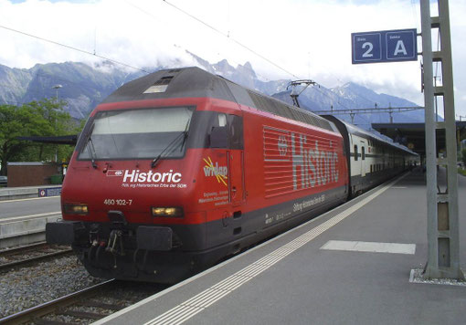 IR 774 in Sargans am 31. Mai 2008