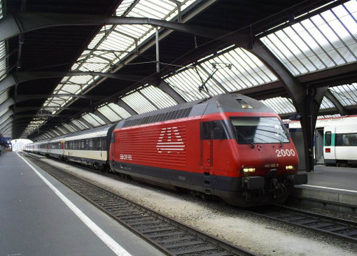 Zürich HB am 16. April 2008