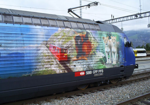 IR 775 in Sargans am 07. Juni 2008