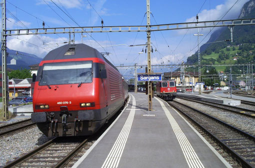 IR 765 in Sargans am 09. Juni 2008