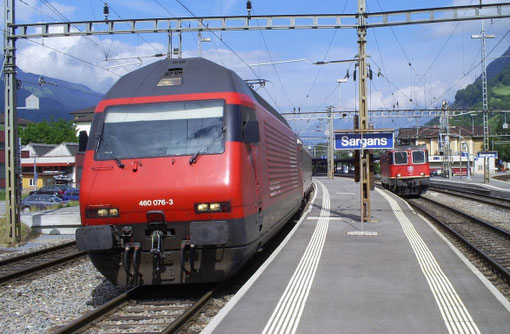 IR 765 in Sargans am 09. Juni 2008