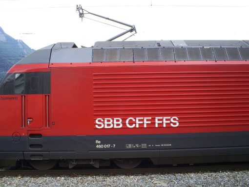 Sargans am 08. Juni 2008 mit dem IR 777