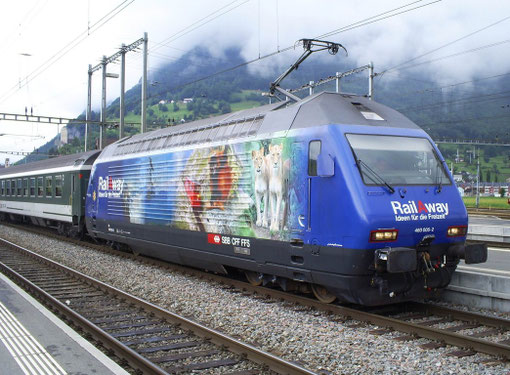 IR 775 in Sargans am 07. Juni 2008