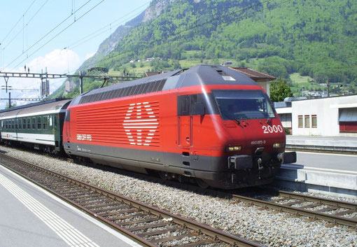 IR 775 in Sargans am 8. Mai 2008
