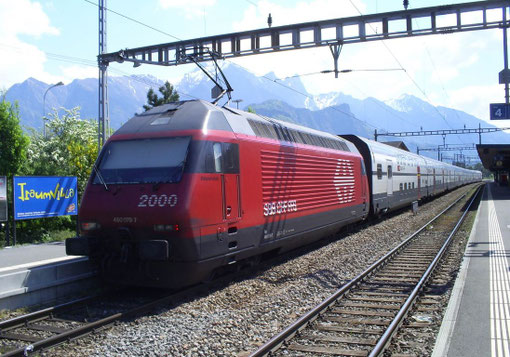 IC 567 in Sargans am 12. Mai 2008