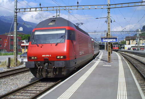 IR 765 in Sargans am 09. Juni 2008