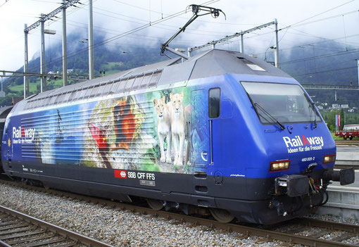 IR 775 in Sargans am 07. Juni 2008