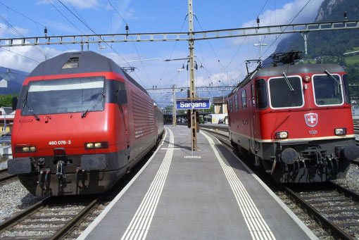 IR 765 in Sargans am 09. Juni 2008