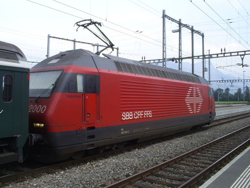 Sargans am 26. Juni 2008 mit dem IR 775
