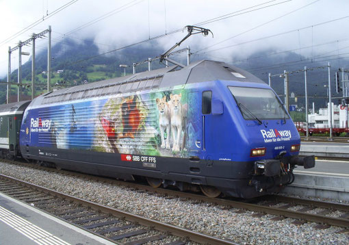 IR 775 in Sargans am 07. Juni 2008