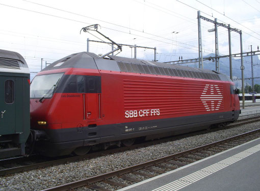 Sargans am 08. Juni 2008 mit dem IR 777