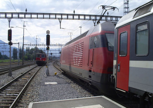 IR 765 in Sargans am 09. Juni 2008