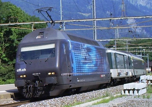 Bad Ragaz am 18. Juli 2008 mit dem IR 784