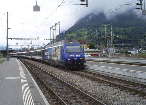 IR 775 in Sargans am 07. Juni 2008