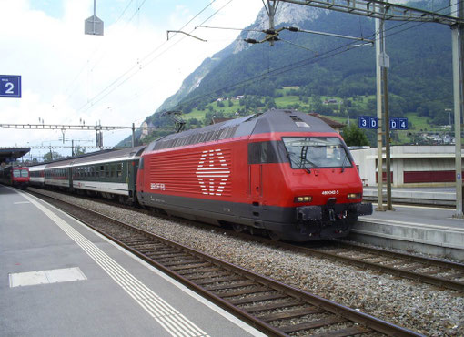 IR 775 in Sargans am 09. Juni 2008