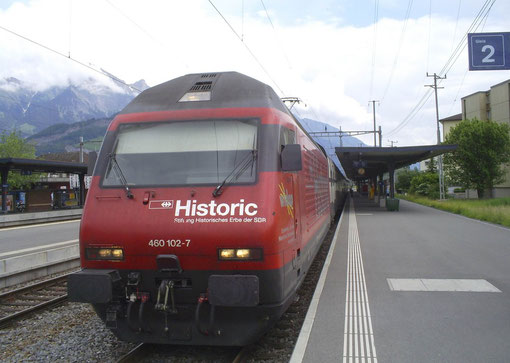 IR 774 in Sargans am 31. Mai 2008