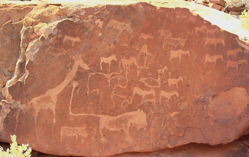 Peintures rupestres de Twyfelfontein