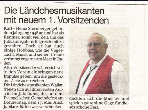 Bericht im EA Anzeiger 11. Mai 2012