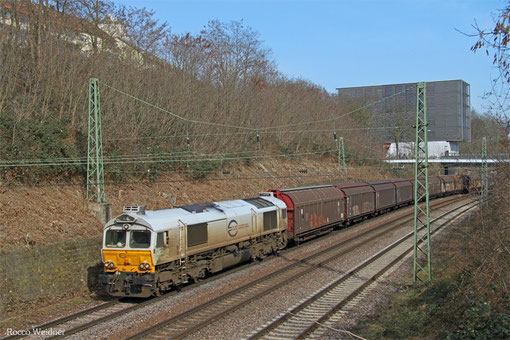 ECR 77 024 mit EZ 47256 Saarbrücken Rbf West - Gretz-Armainvilliers (Bosch), Saarbrücken 17.03.2015