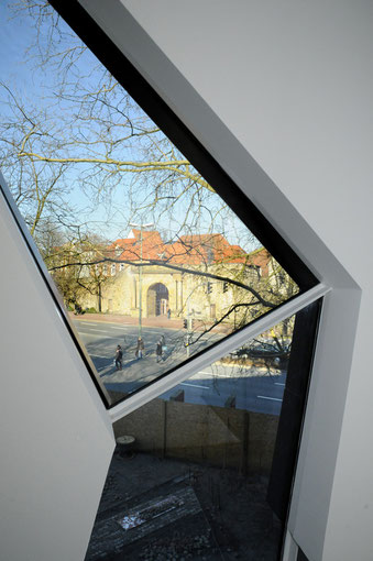 Felix-Nussbaum-Haus, Baustelle des neuen Anbaues von Daniel Libeskind