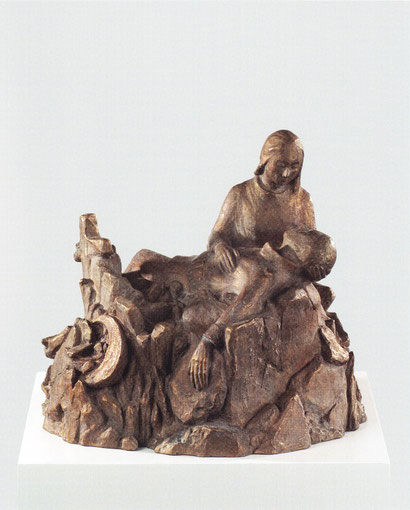 PIETÀ 2003, Bronze, Höhe 39 cm