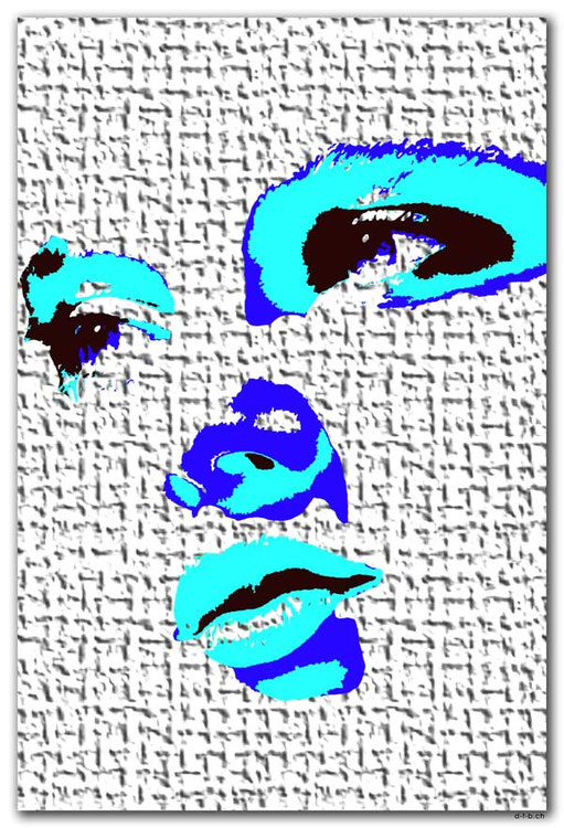 Digital Art painting of a portrait