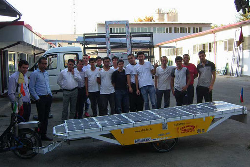 2nd Trailer of the Solatrike in Tashkent, Uzbekistan