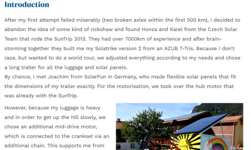 Website excerption