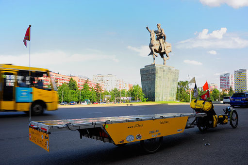 1st. Trailer of the Solatrike in Tbilisi, Georgia