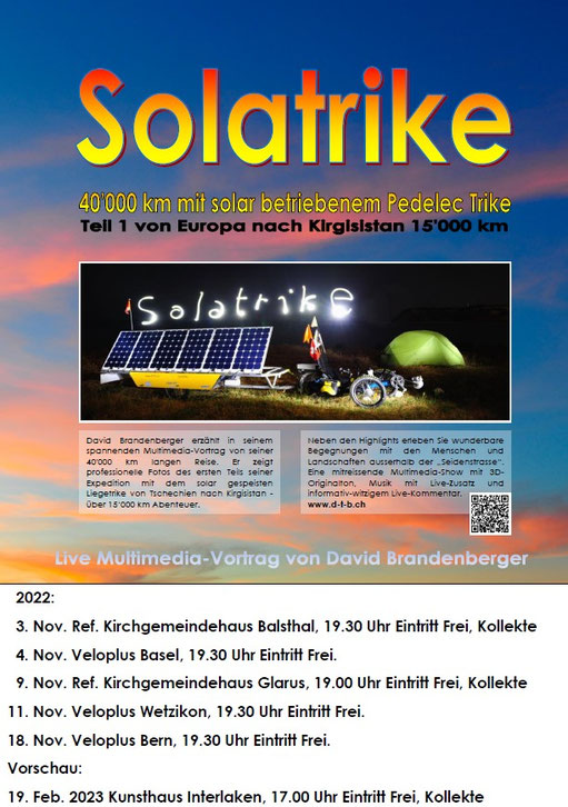 Plakat  Solatrike Tournee 2022