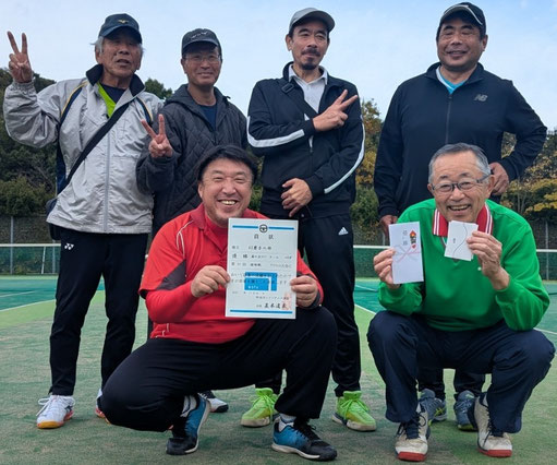｢45男子の部｣優勝： 藤の台クラブ