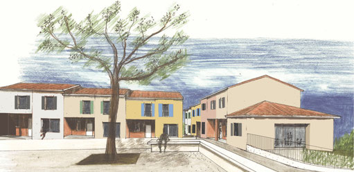 Projet d'habitat participatif à Fourquevaux © Faire-Ville