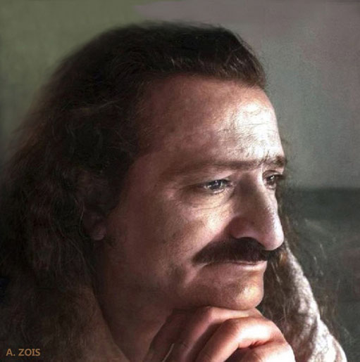  1941 - Meherabad Hill, India. Image rendered & enhanced by Anthony Zois.