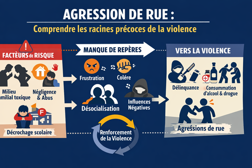 Comprendre les racines précoces de la violence dans le cadre de l'agression de rue 