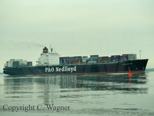 Foto Containerschiff "MAIRANGI BAY"