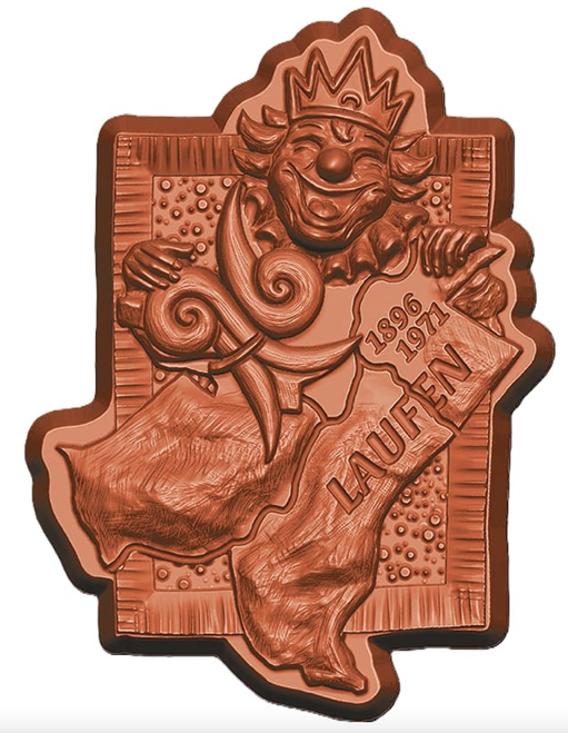 Plagette cha mä ab em 12.12. bi allne Fasnächtler für 10.-- Fr. chaufä.