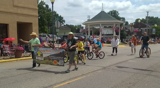 Heritage Days Parade 2022 Rails to Trails Opelt Park Project