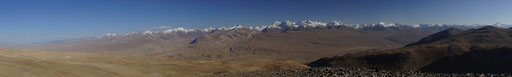 Blick auf die Whakhan Gebirgskette, Afghanistan