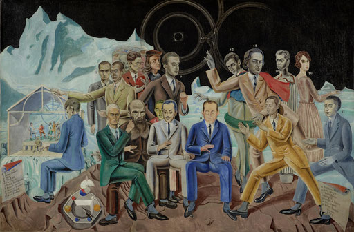 Ernst_Das_Rendezvous_der_Freunde_1922