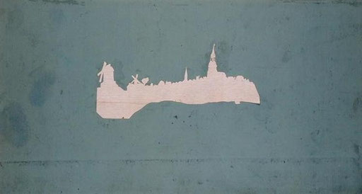Silhouette von Hamburg
