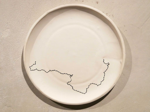 MounirGouri \Installation Routes Cousues 2017 \Copyright Adem Yahioui